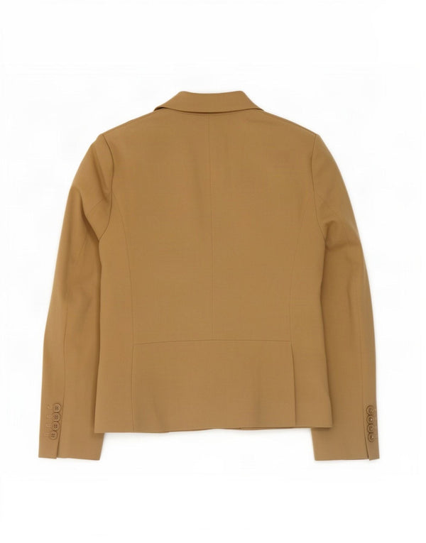 Marks & Spencer Chaqueta tipo blazer de 2 botones para mujer UK 42 Poliéster beige medio