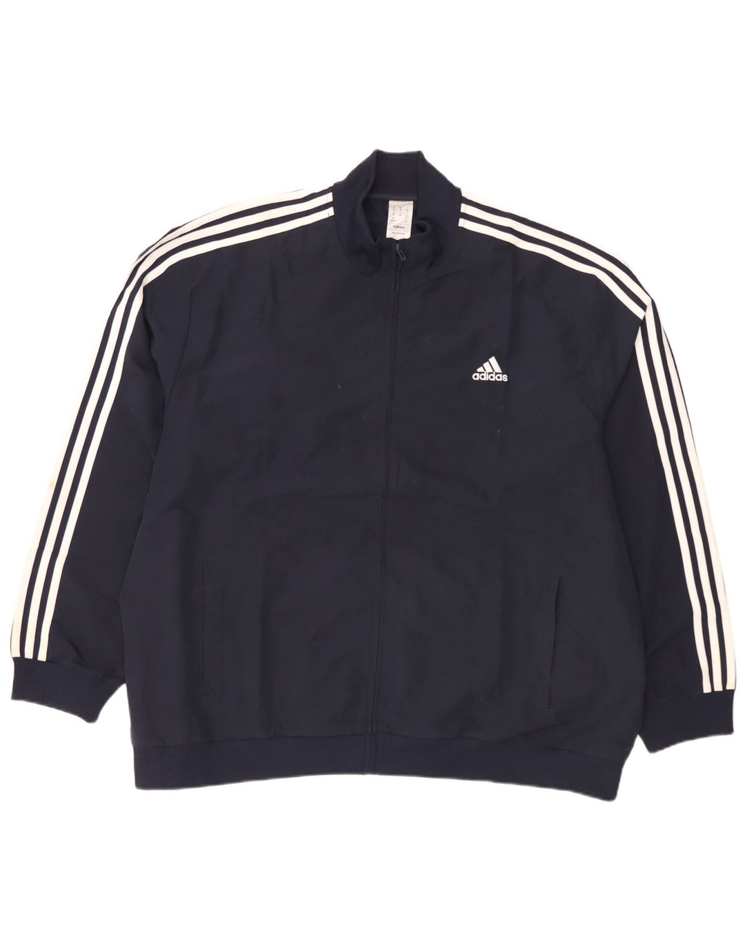 Adidas Hombre Chándal Top Chaqueta 2XL Azul Marino Poliéster