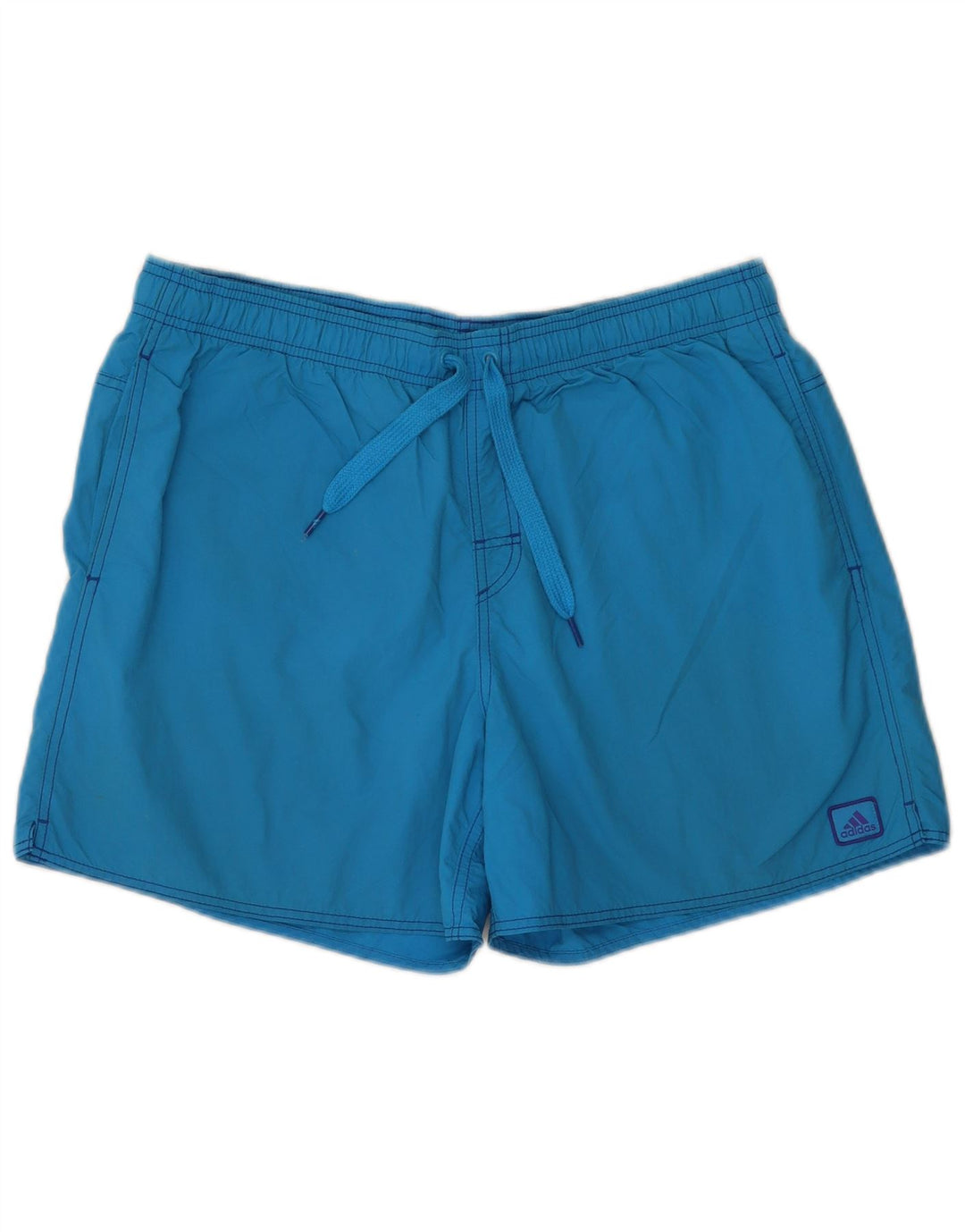 Adidas - Bañador para hombre, talla grande, nailon azul