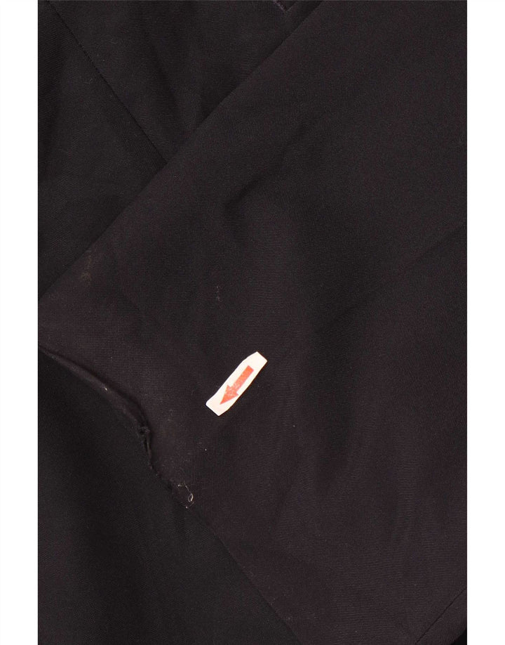 Marks & Spencer Pantalón de traje de corte regular para hombre W40 L29 Poliéster azul marino