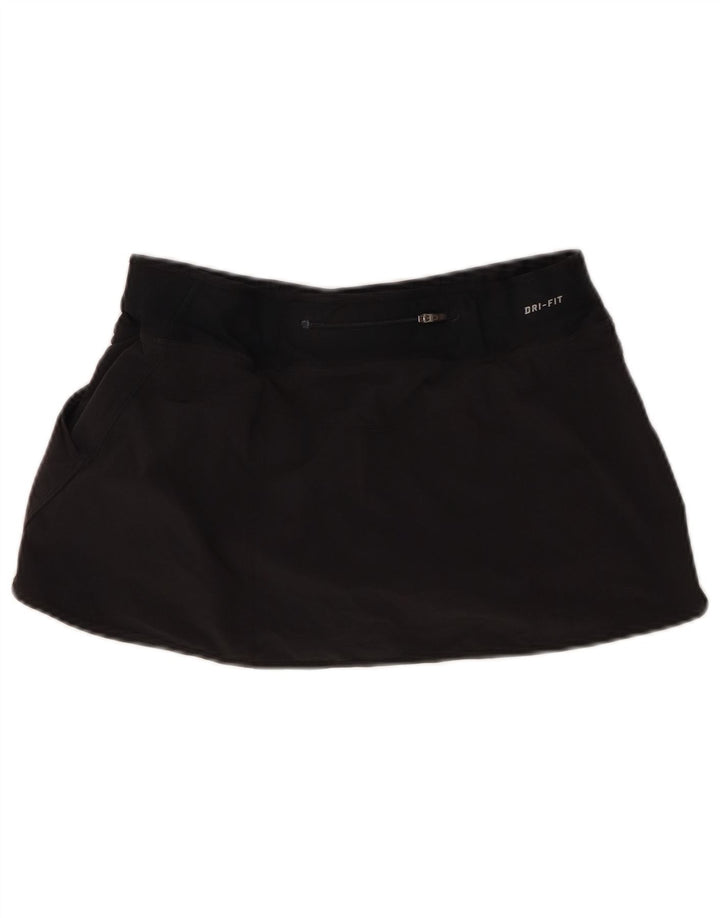 Nike - Falda pantalón Dri Fit para mujer, talla 40, poliéster negro mediano