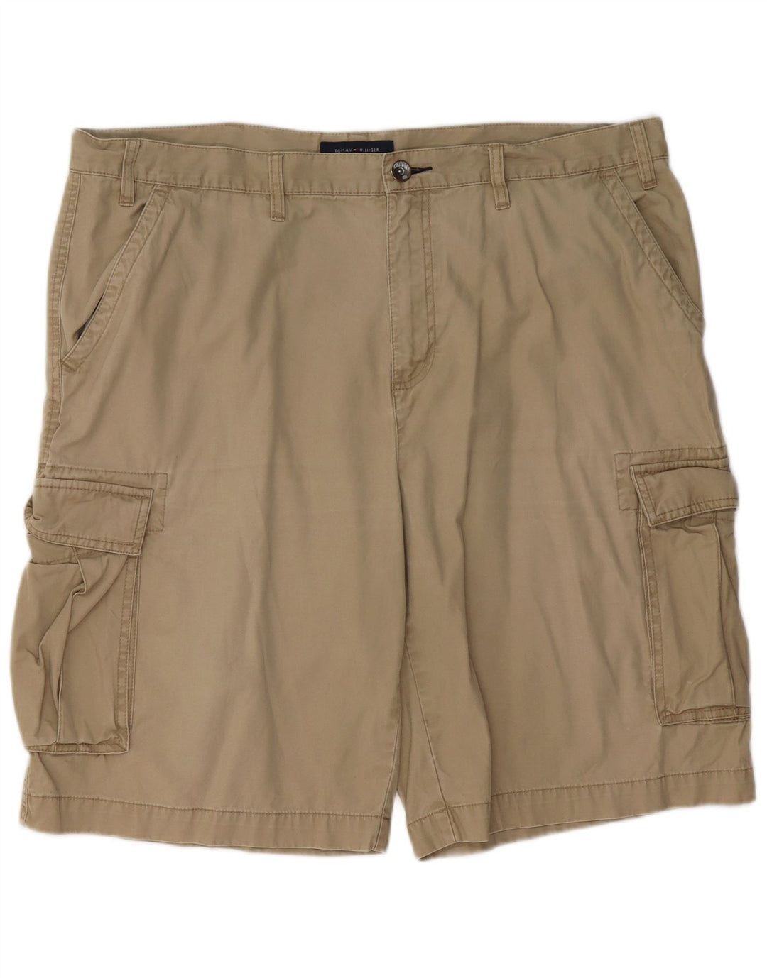 TOMMY HILFIGER Shorts cargo para hombre W40 XL Algodón beige