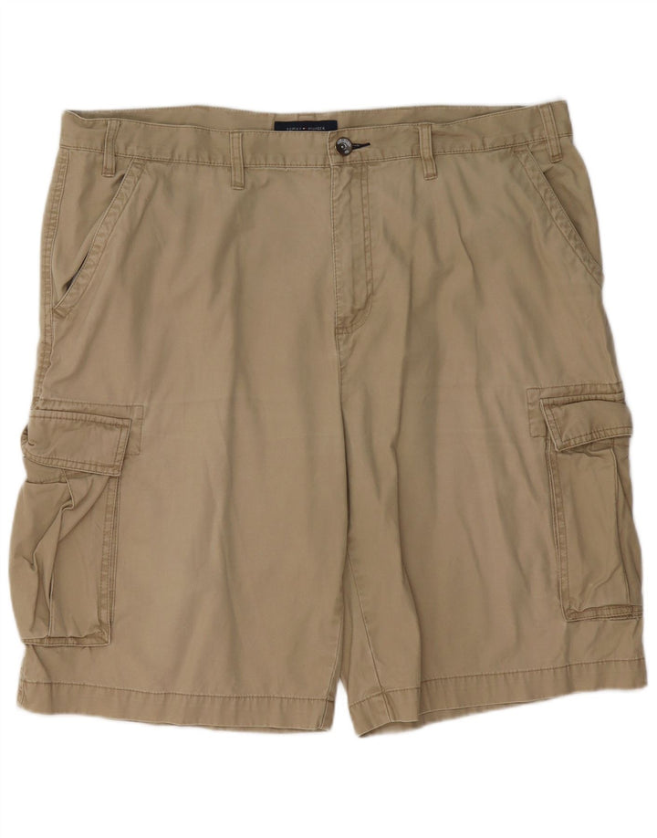 TOMMY HILFIGER Shorts cargo para hombre W40 XL Algodón beige