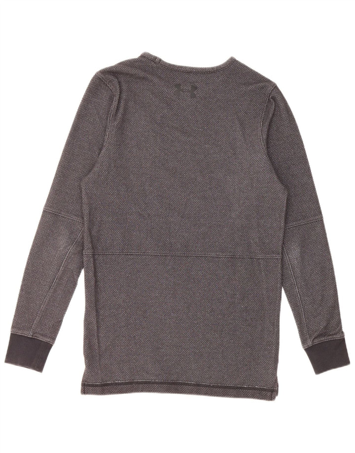 Camiseta Under Armour Hombre Manga Larga XS Gris