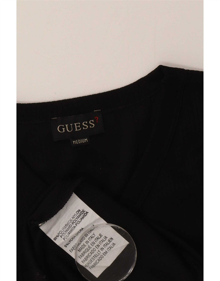 Camiseta Guess Hombre Top Medium Nylon Negro