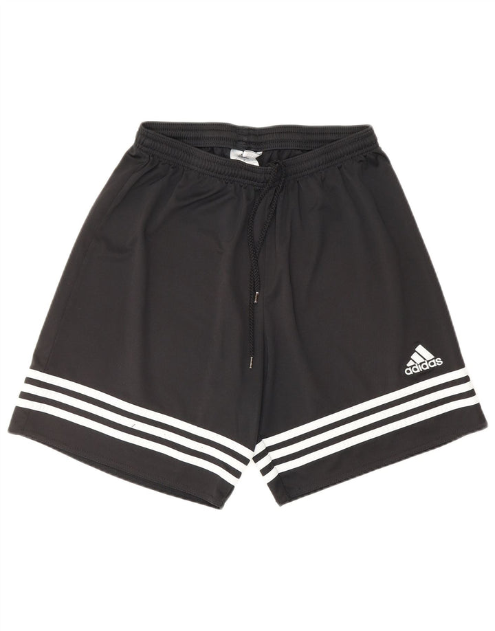 Pantalones cortos deportivos ADIDAS Climalite para hombre Poliéster negro mediano