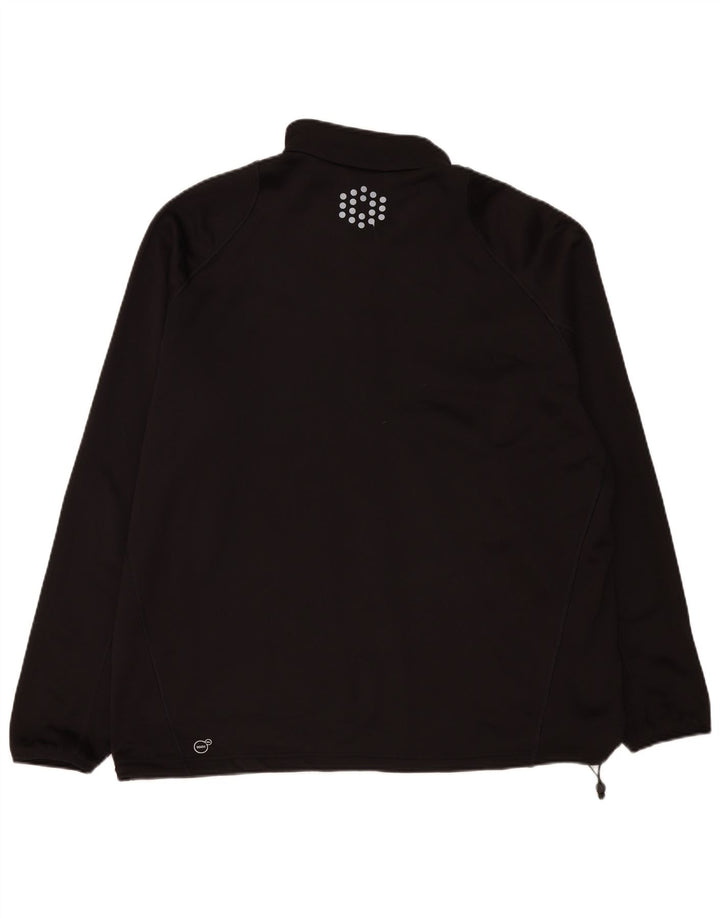 Puma - Chándal con cremallera y cuello para hombre, talla 2XL, color negro