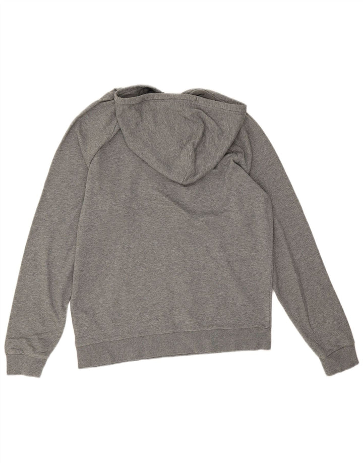 Under Armour Jersey con capucha de algodón moteado en gris medio para hombre