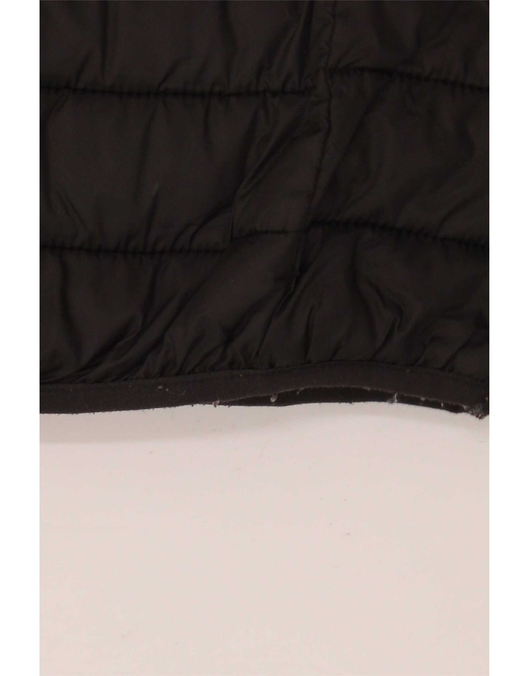 Kappa Chaqueta Acolchada Con Capucha Para Mujer UK 46 Large Poliamida Negra