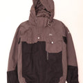 Helly Hansen Chaqueta de esquí con capucha para hombre UK 36 Small Gris Colorblock Poliamida