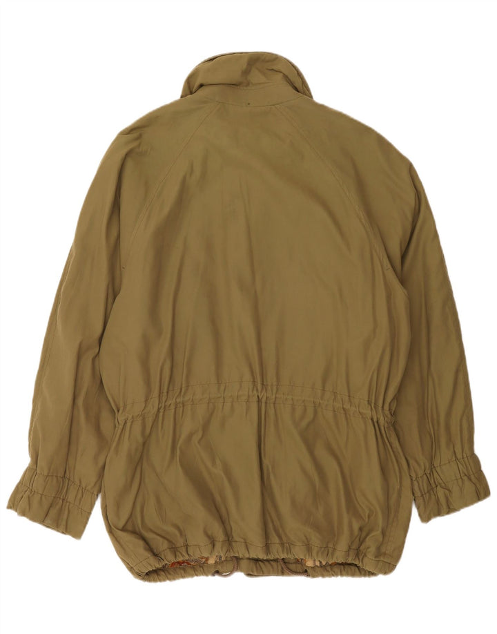 Chaqueta impermeable para mujer Henry Cottons IT 44 Poliéster caqui medio