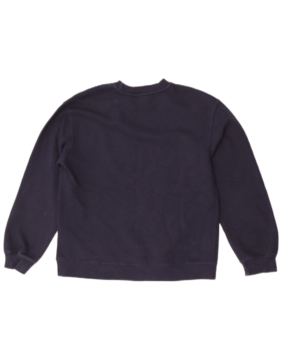 Zara Hombre Sudadera Jumper Small Azul Marino Algodón