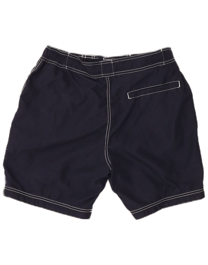 Superdry Hombre Graphic Regular Bañador Shorts Grande Poliéster Azul Marino