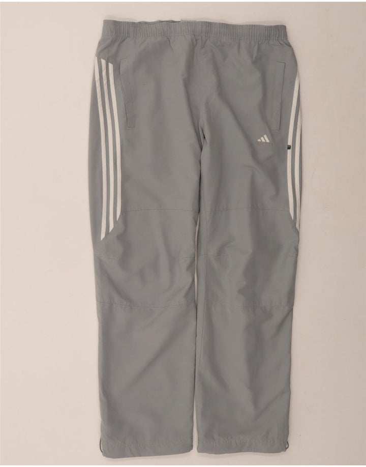Pantalón De Chándal Adidas Hombre Gris Medio Poliéster
