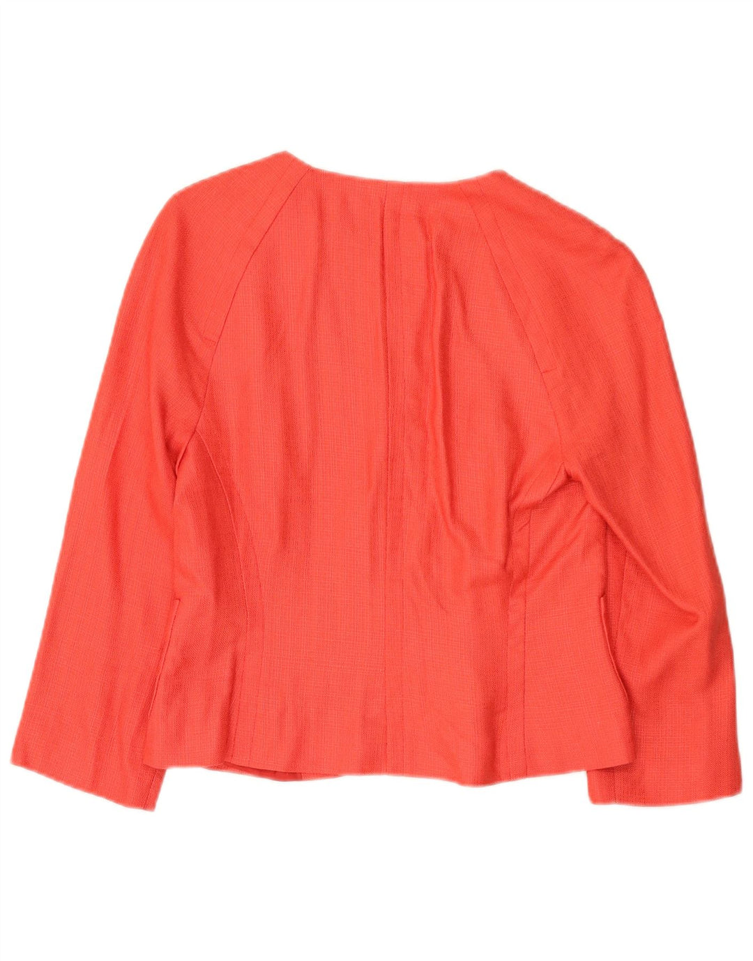 Zara Chaqueta Bolero De Manga 3/4 Para Mujer EU 40 Rayón Rojo Mediano