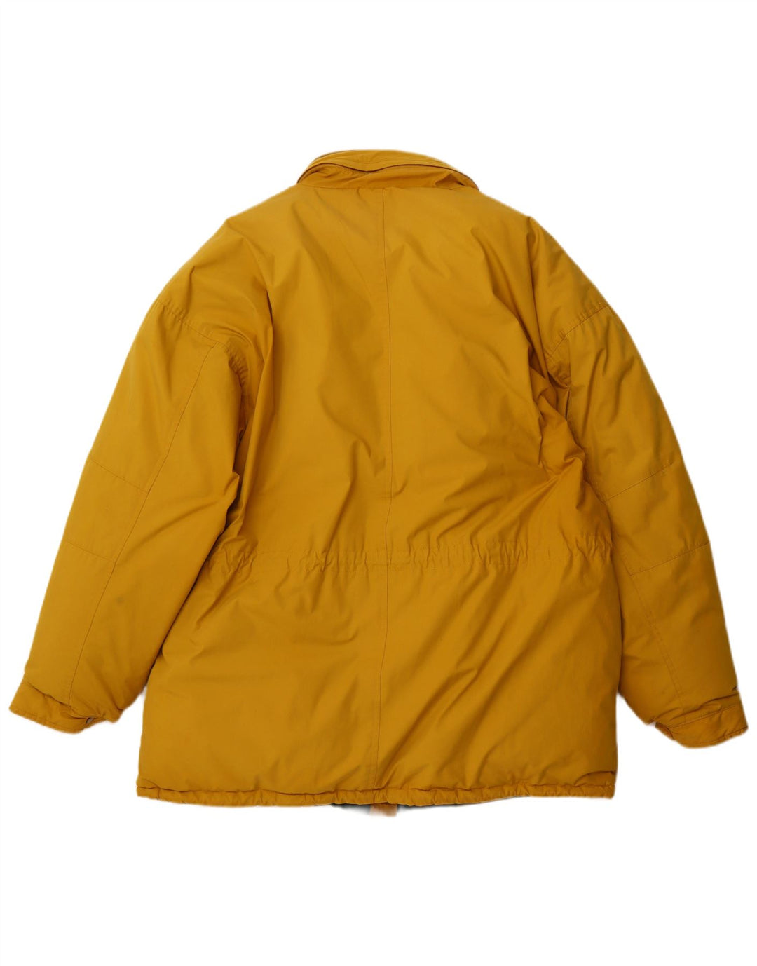 Edelweiss Chaqueta acolchada con capucha para hombre Reino Unido 40 Poliéster amarillo grande