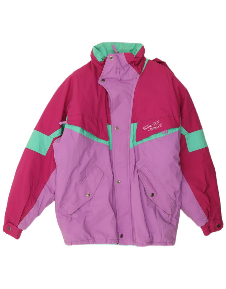 Bailo Chaqueta de esquí impermeable Gore-Tex para mujer IT 46 Large Pink Colourblock