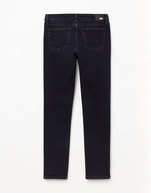 Levi's Vaqueros pitillo de cintura baja Demi Curve para mujer W31 L32 Algodón azul marino