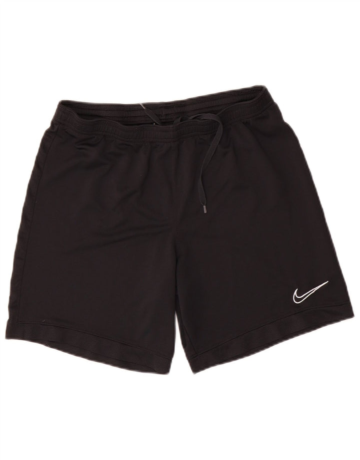 Nike Dri Fit - Pantalones cortos deportivos para hombre (poliéster), color negro