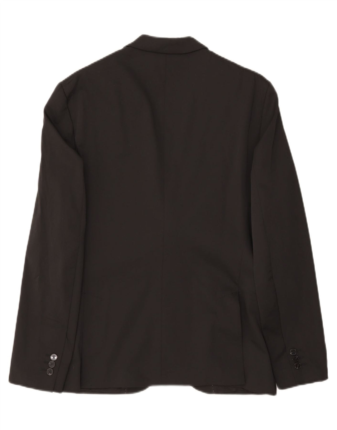 Zara Chaqueta tipo blazer de 2 botones para hombre EU 50 Mediano Negro Poliéster