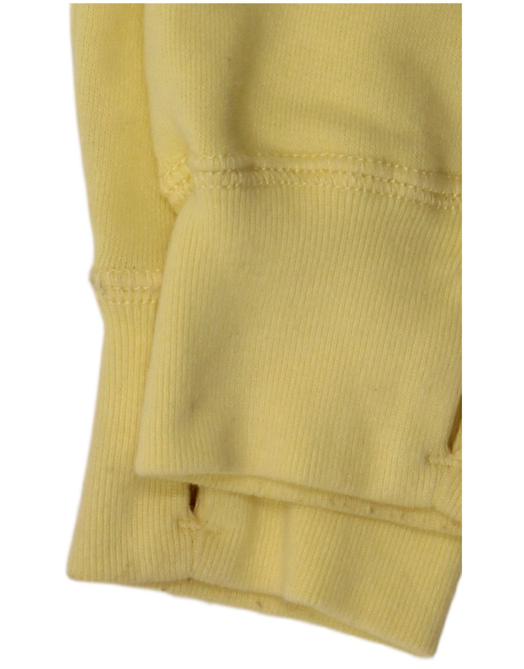 ABERCROMBIE & FITCH Jersey con capucha estampada para niña 13-14 años Algodón amarillo