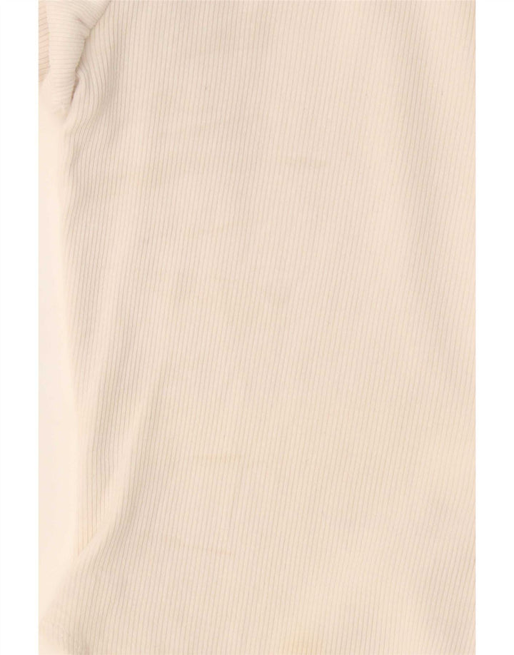 Zara Body para mujer UK 12 Medium Off White Algodón