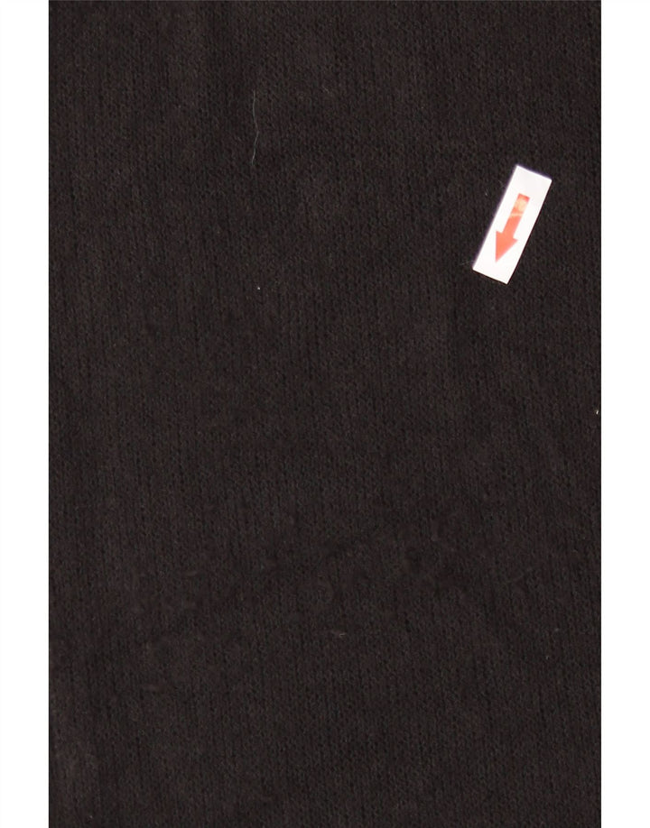 Zara Mujer Camiseta Sin Mangas Oversize Chaleco Grande Negro