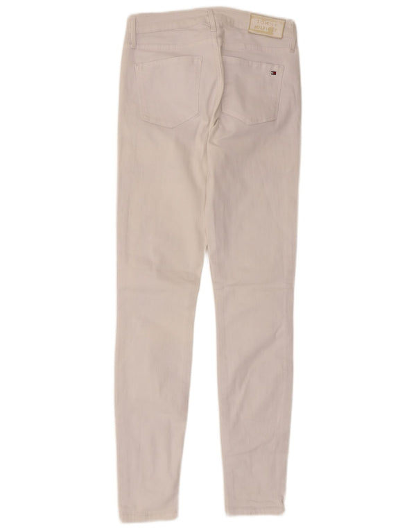 Tommy Hilfiger Vaqueros pitillo Como para mujer W28 L32 Algodón blanco