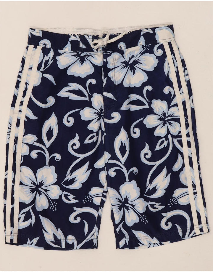 Sundek Bañador Hombre W32 Medio Azul Marino Floral Poliéster