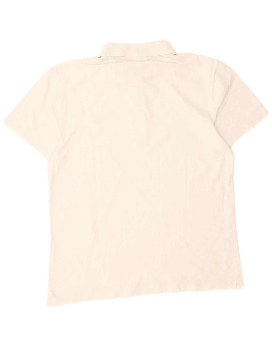Lacoste Polo Slim Fit para hombre talla 4 mediano algodón blanco
