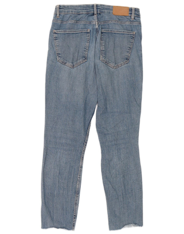 Zara Jeans Cortos Mujer EU 36 XS W26 L24 Algodón Azul
