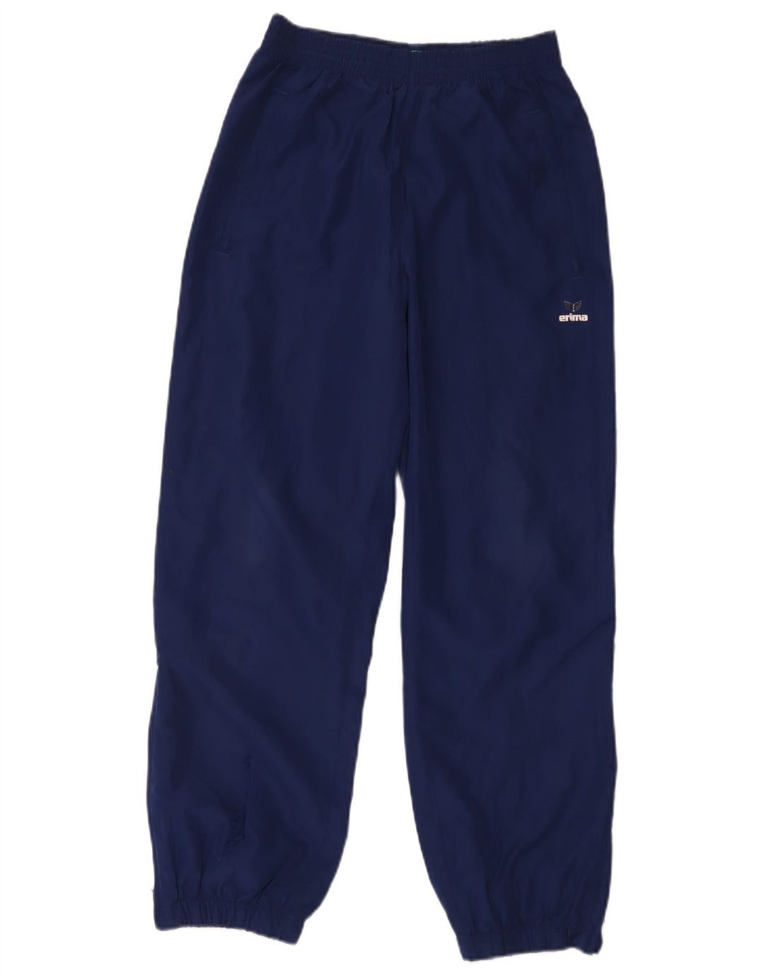 Erima Mujer Chándal Pantalones Joggers UK 10 Small Azul Marino Poliéster