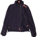Superdry Chaqueta Cortavientos Windcheater para Mujer UK 40 Small Azul Marino Nylon