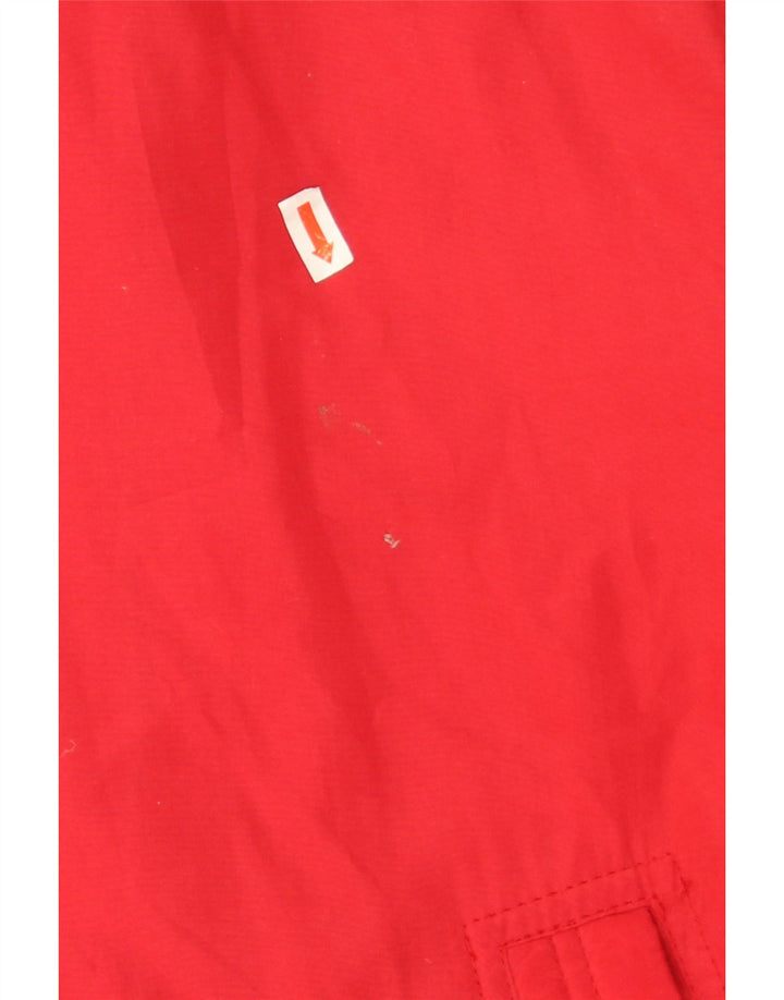 Polbot Chaqueta acolchada holgada para hombre UK 38 Mediano Rojo Poliéster