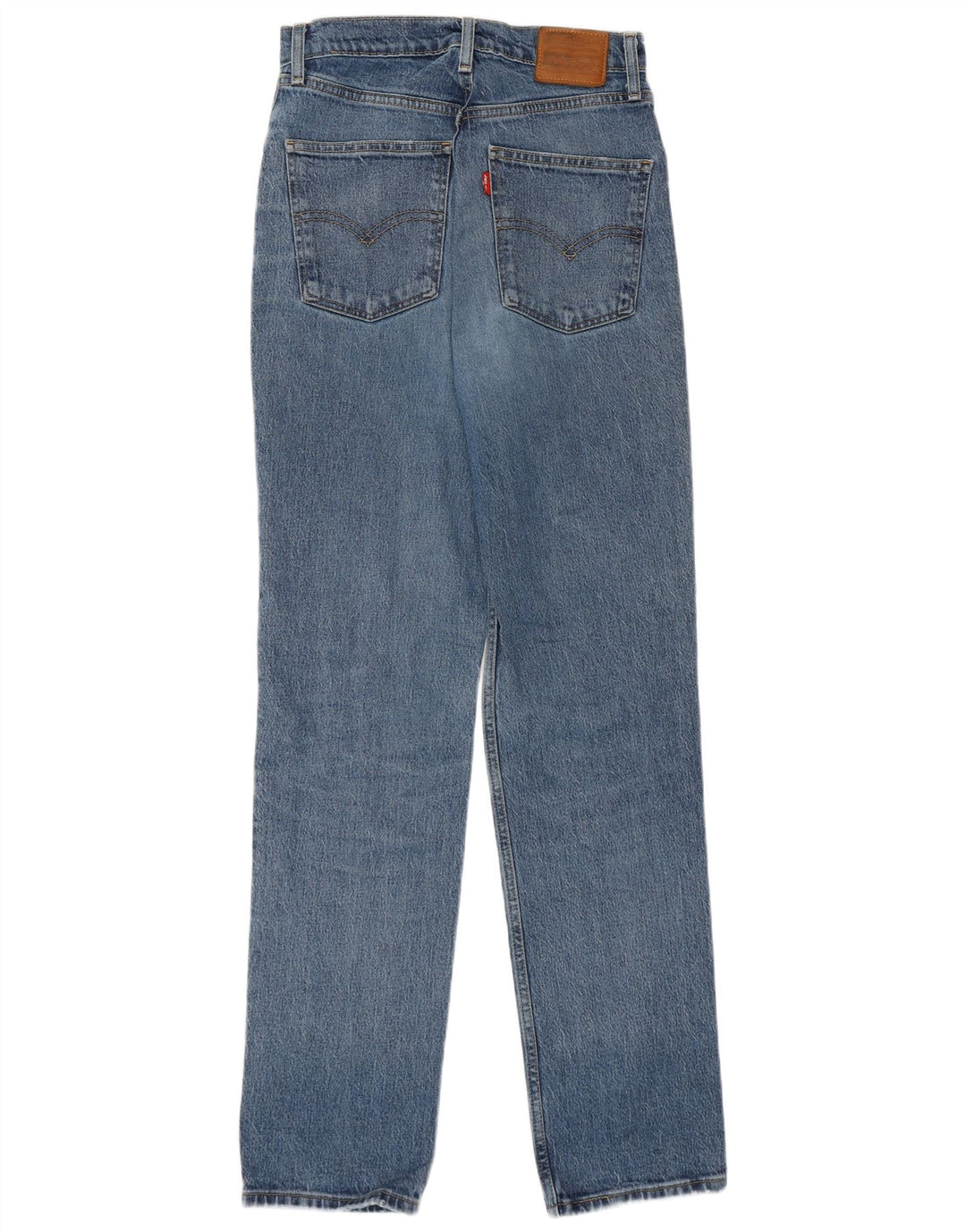 Vaqueros Levi's Mujer De Talle Alto W27 L31 Algodón Azul