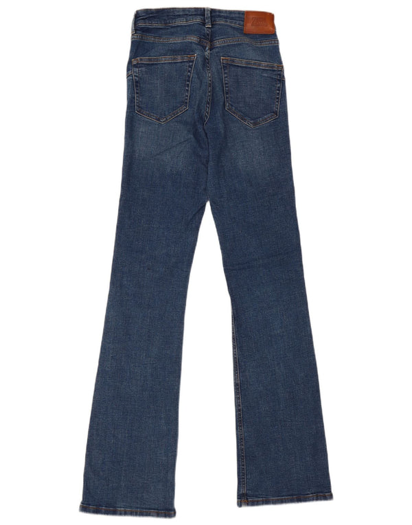 Zara Jeans Bootcut Mujer EU 36 XS W26 L33 Algodón Azul