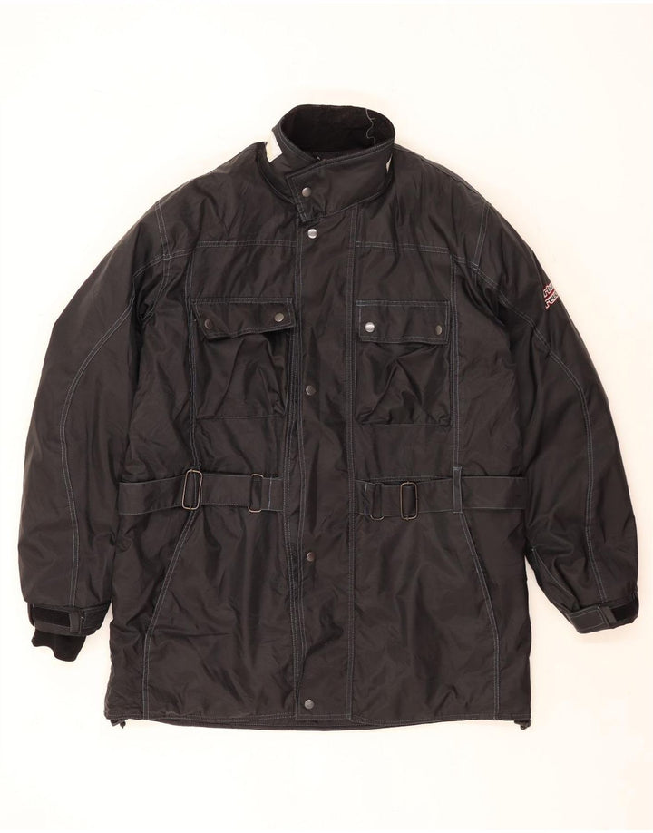 Chaqueta Oxford para hombre Racer UK 42 XL Nylon negro