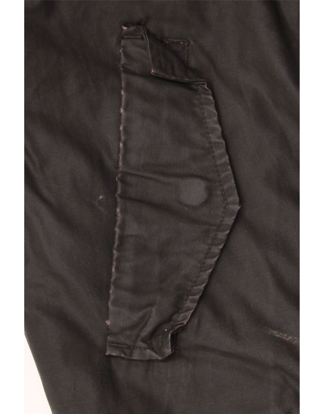 Zara Mens Bomber Jacket UK 40 Grande Algodón Marrón