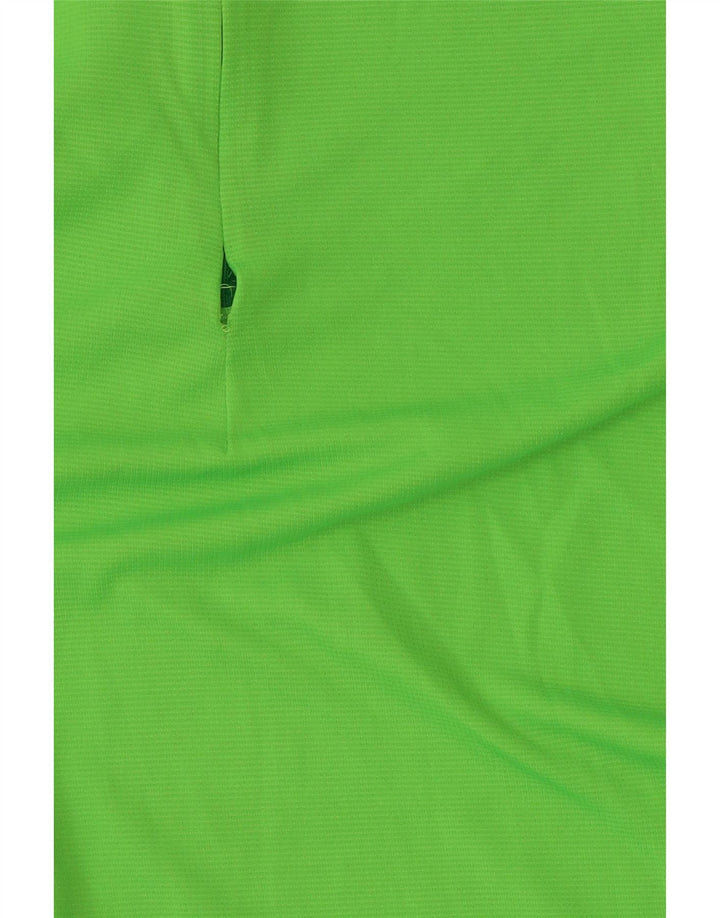 Adidas - Chándal con cremallera y cuello para hombre, talla 40/42, poliéster verde medio