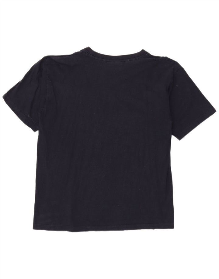 ASICS Camiseta Hombre Top XL Azul Marino Algodón