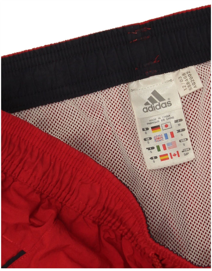 Adidas Hombre Sport Shorts Small Rojo Poliamida