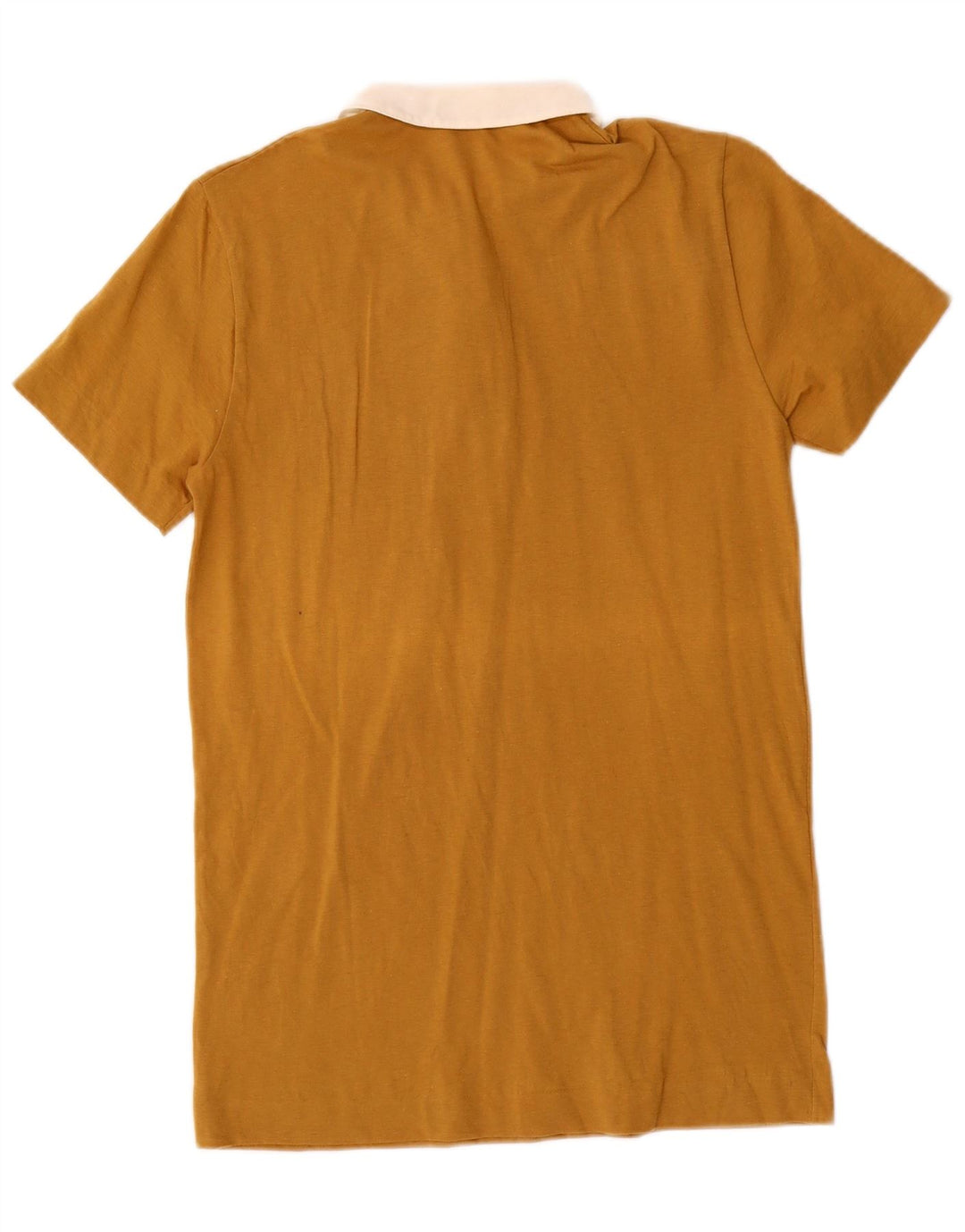 BENETTON Polo para mujer UK 6 XS Algodón color block marrón