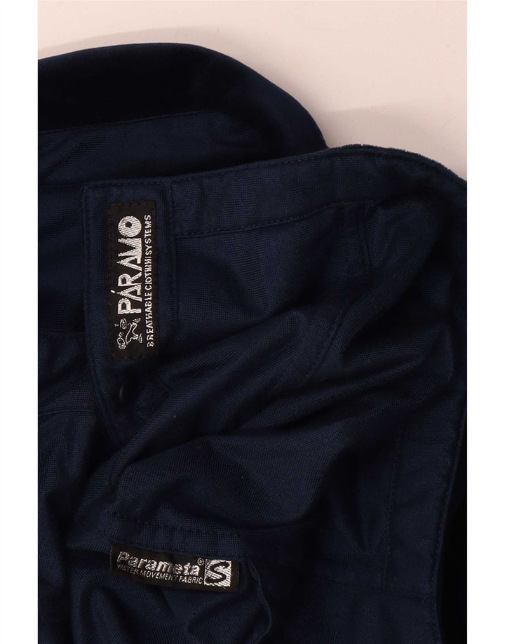 Paramo Camisa Sobrecamisa De Terciopelo Extragrande para Mujer UK 10 Small Azul Marino