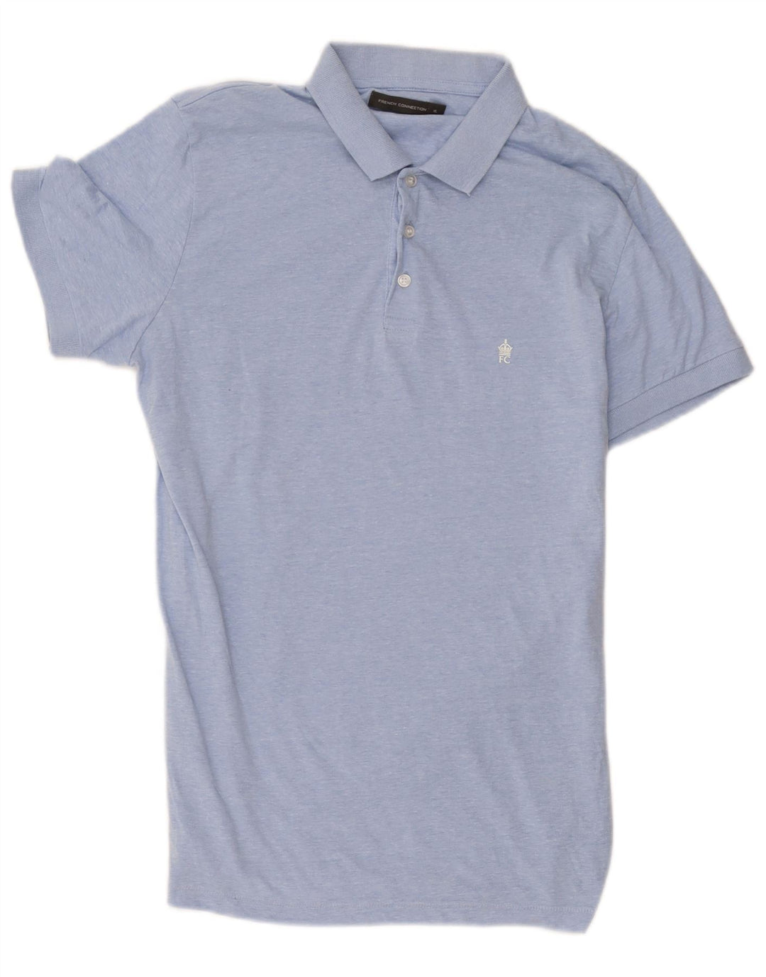 French Connection Polo Hombre XL Algodón Azul