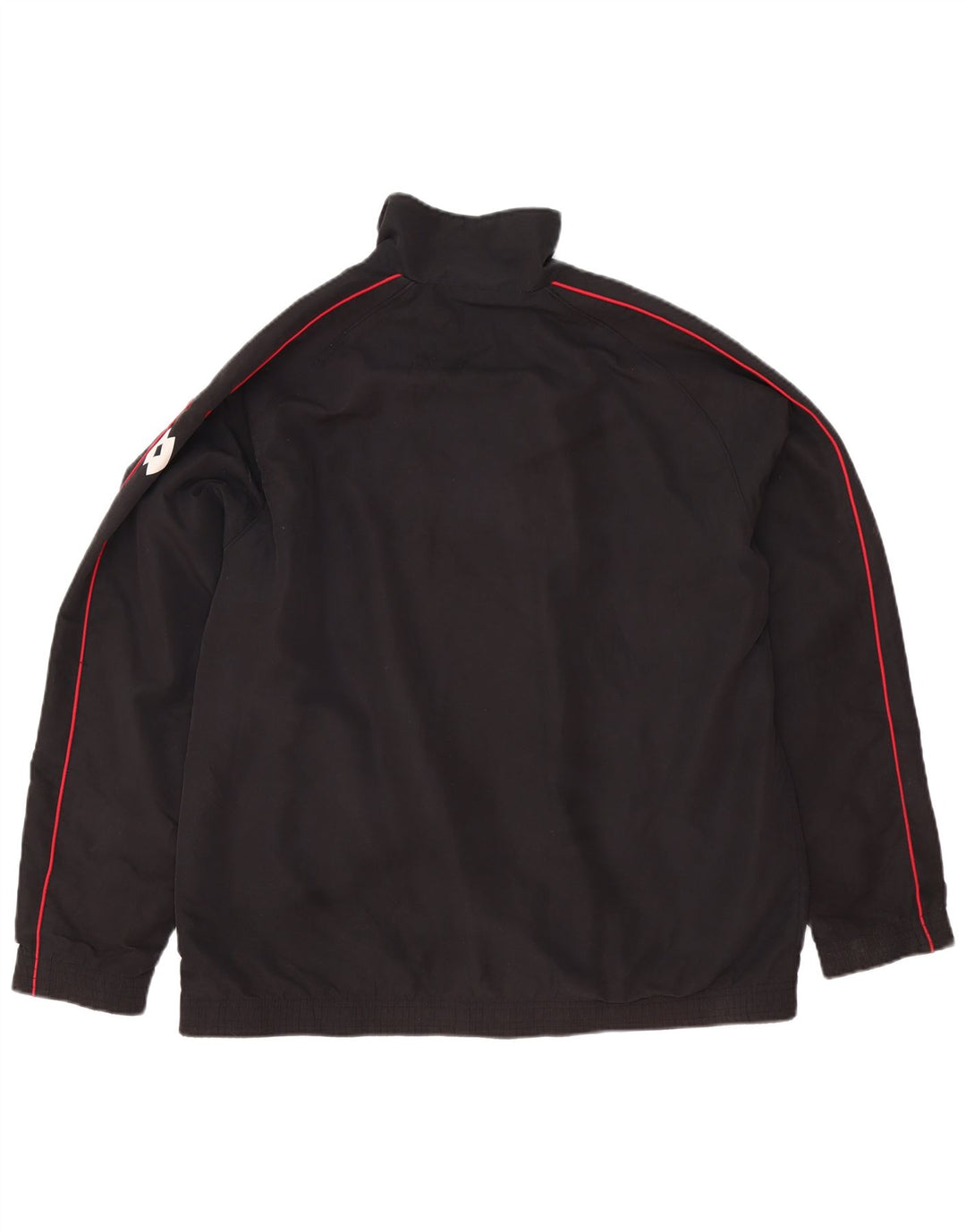 Lotto Hombre Chándal Top Chaqueta XL Negro Poliéster