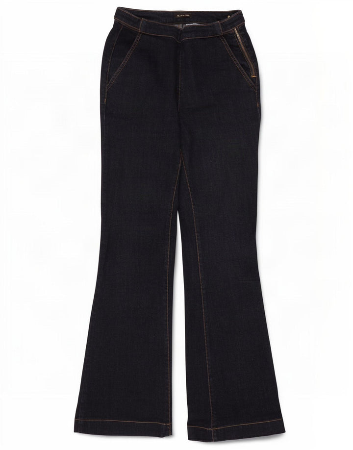 Vaqueros Acampanados Mujer Massimo Dutti W26 L30 Azul Marino
