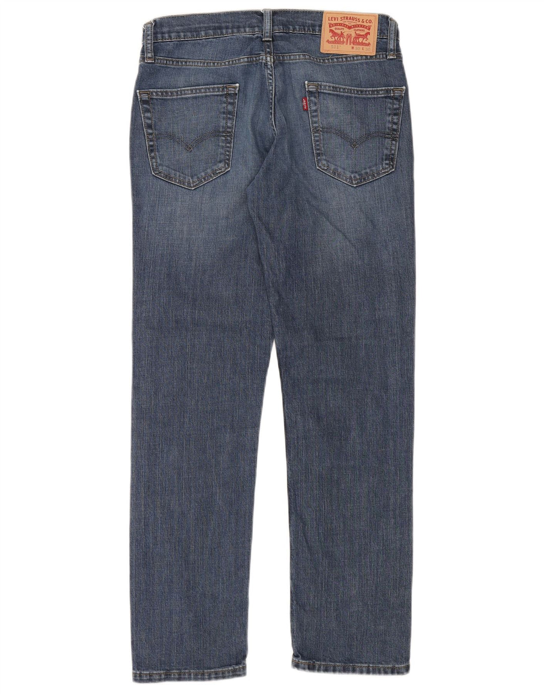 Levi's Hombre 511 Slim Jeans W30 L30 Algodón Azul