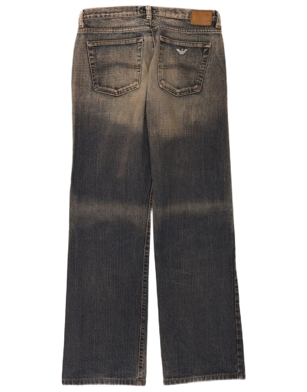Jeans Armani Mujer Sueltos W28 L30 Algodón Azul