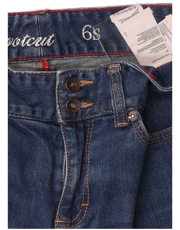 TOMMY HILFIGER Vaqueros Bootcut para Mujer US 6 Medium W30 L30 Algodón Azul