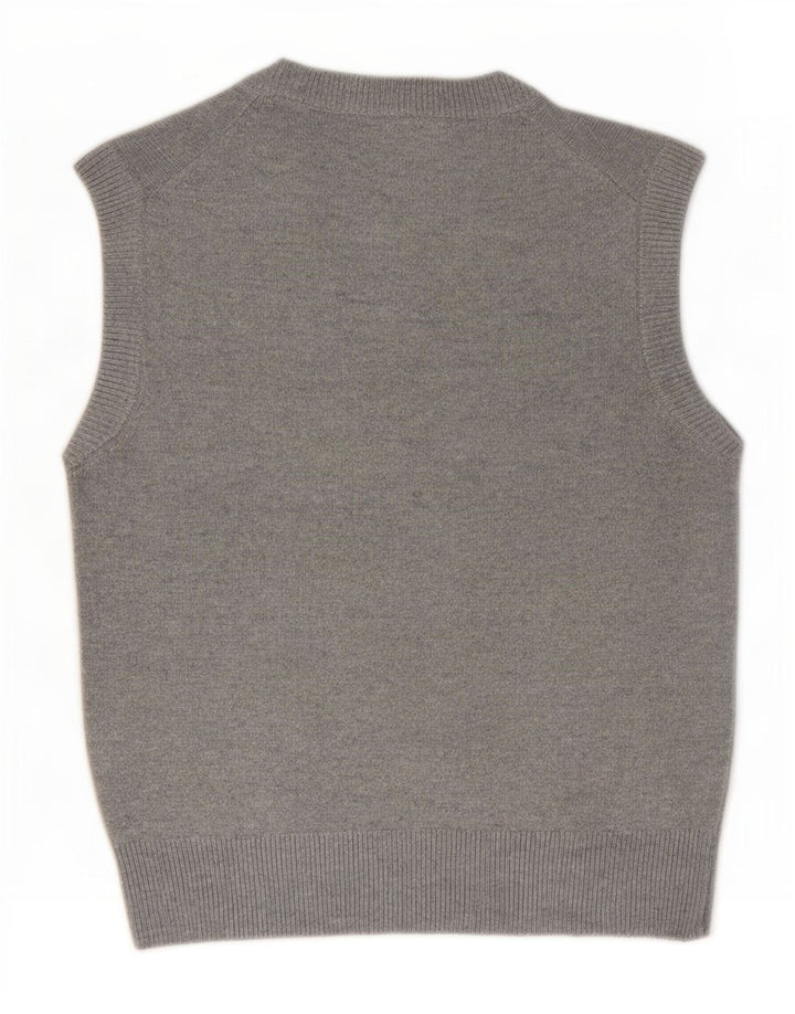 Marks & Spencer Camiseta sin mangas para mujer UK 10 Small Gris Poliéster
